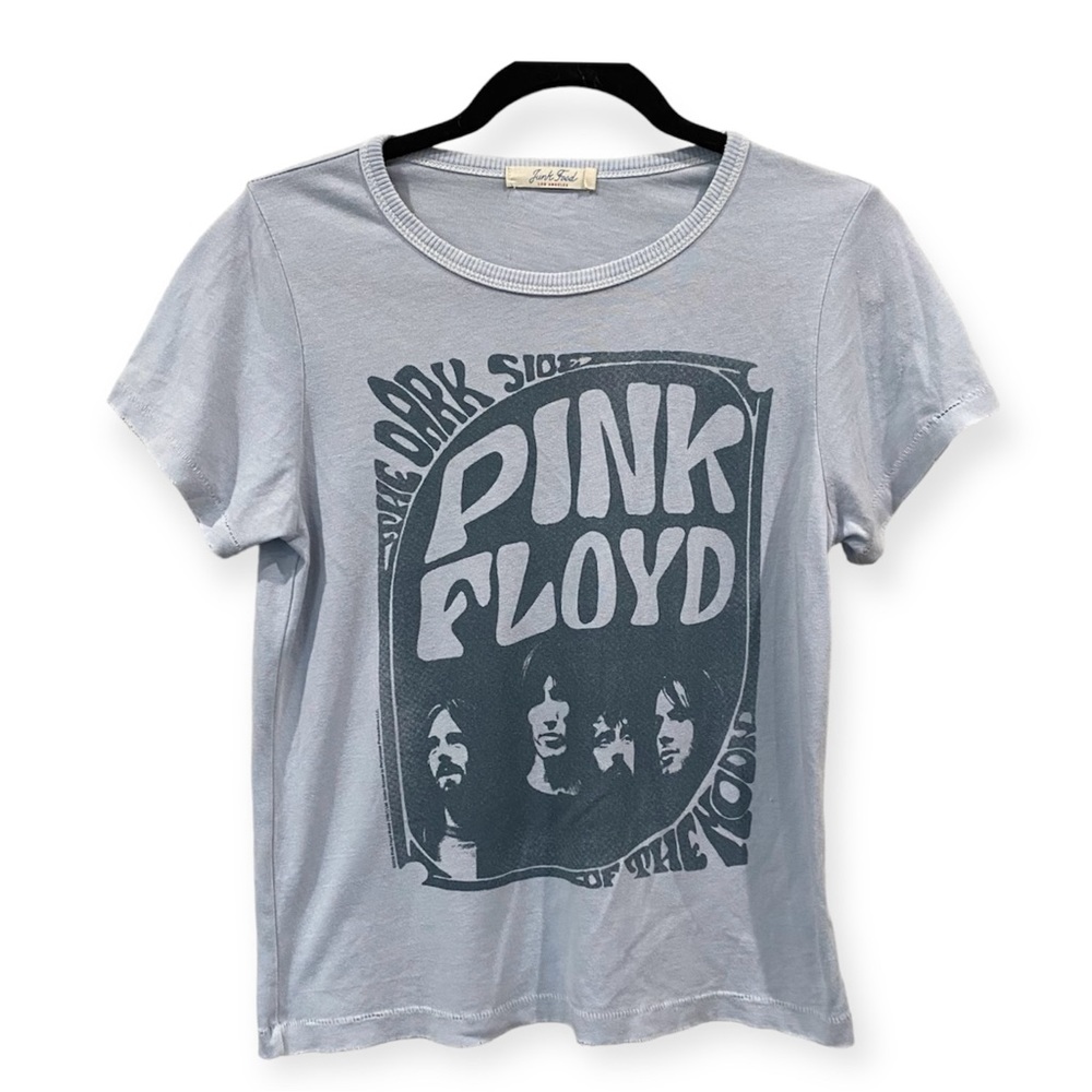 Junk Food Los Angeles Pink Floyd Dark Side of the Moon T-Shirt Blue Small